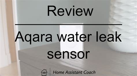 Aqara Water Leak Sensor home assistant integration